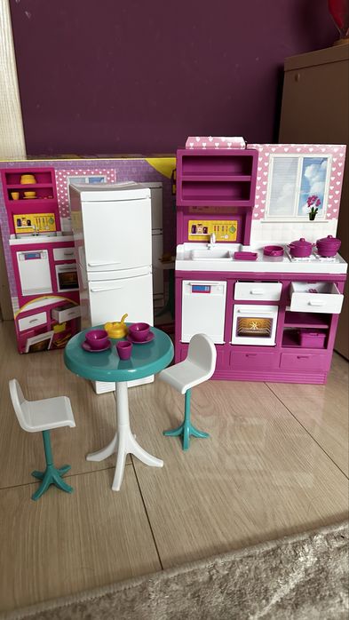 Дитяча кухня, кухня для барбі