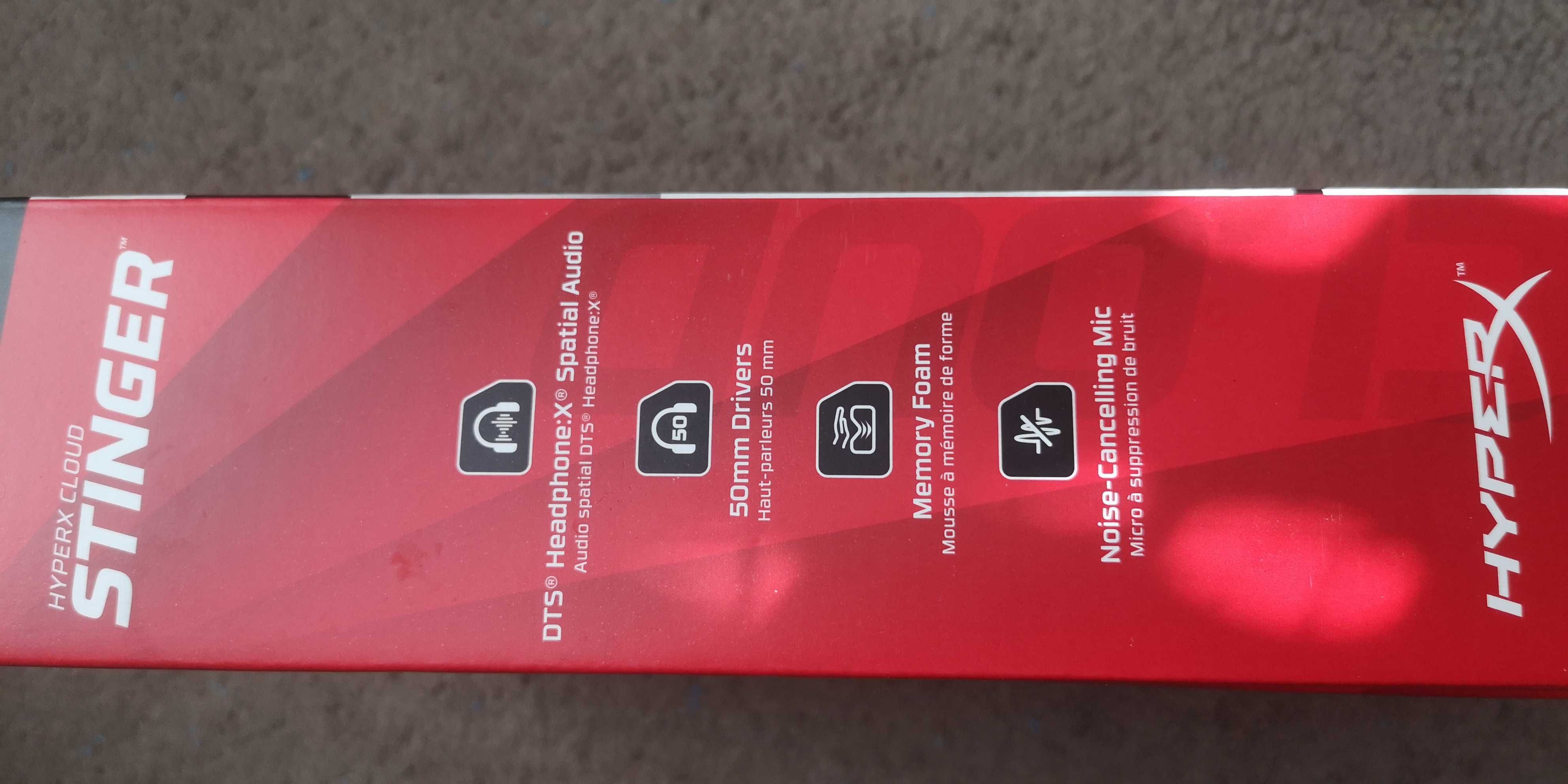 Słuchawki nauszne HyperX Cloud Stinger  nowe