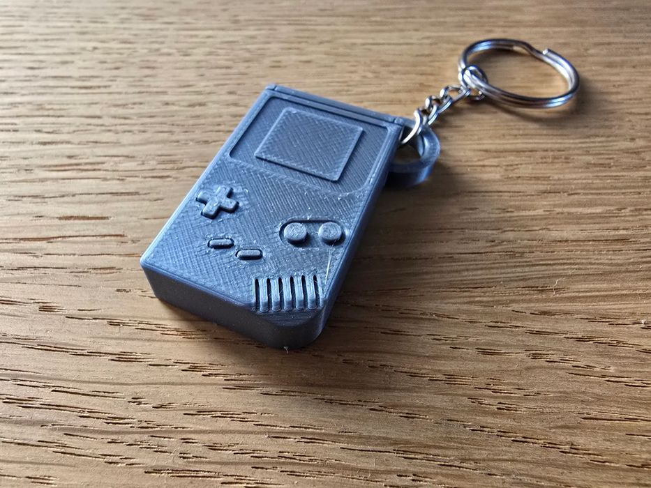 Mini Gameboy Fidget Keychain (Anos 90)