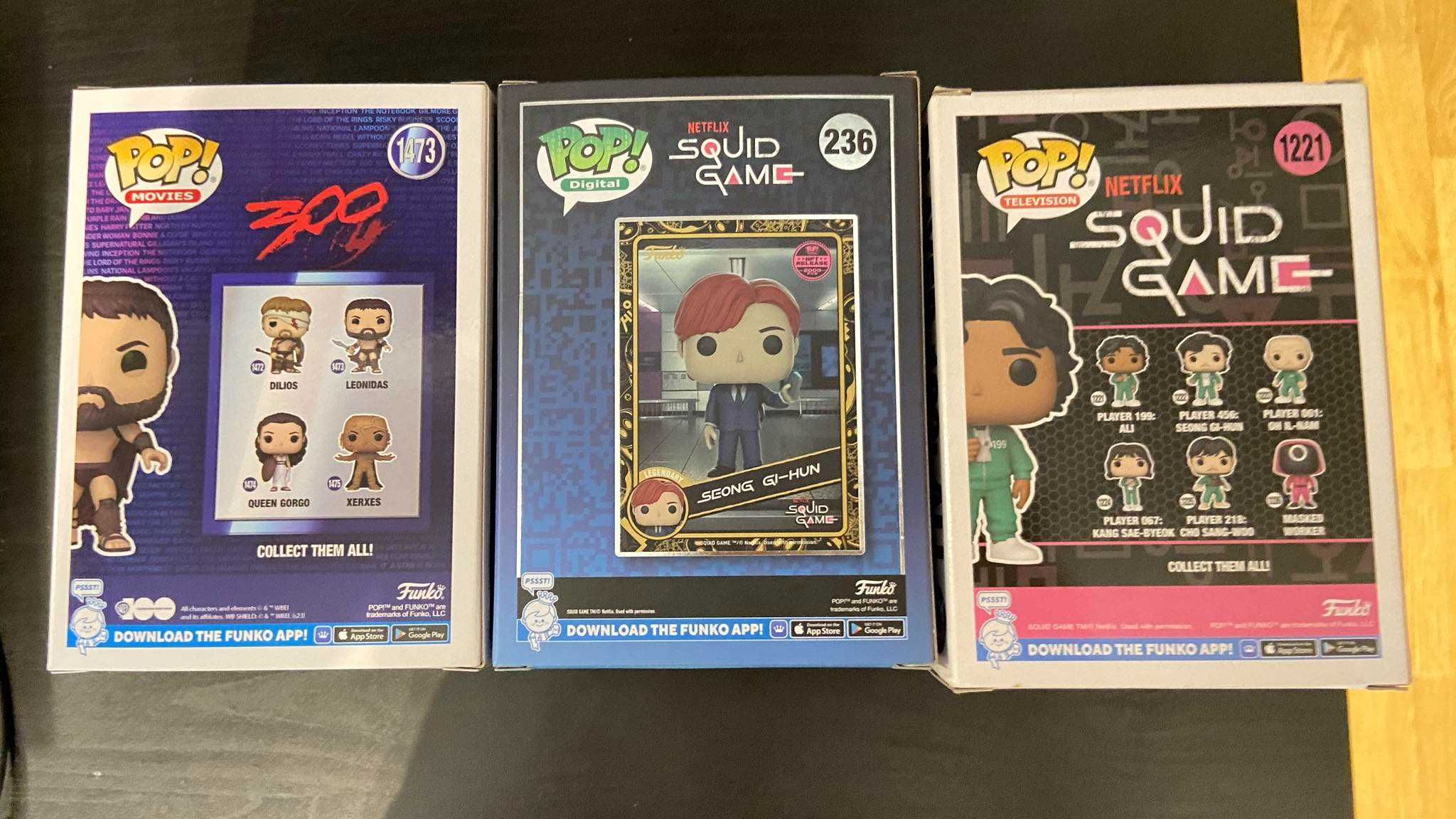 Funko Pop (Squid Games, NFT, 300) para coleção