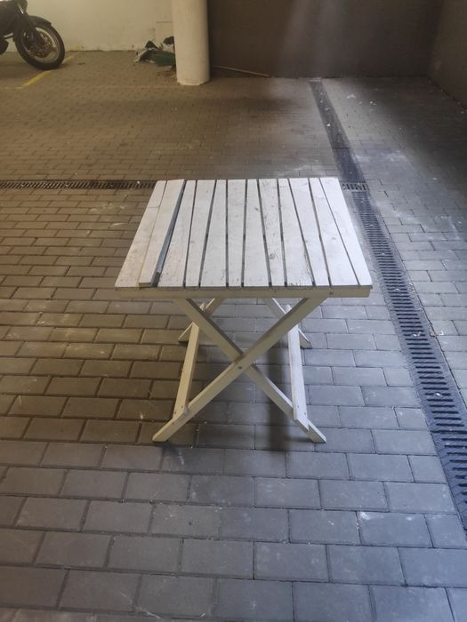 Stolik kawowy na balkon