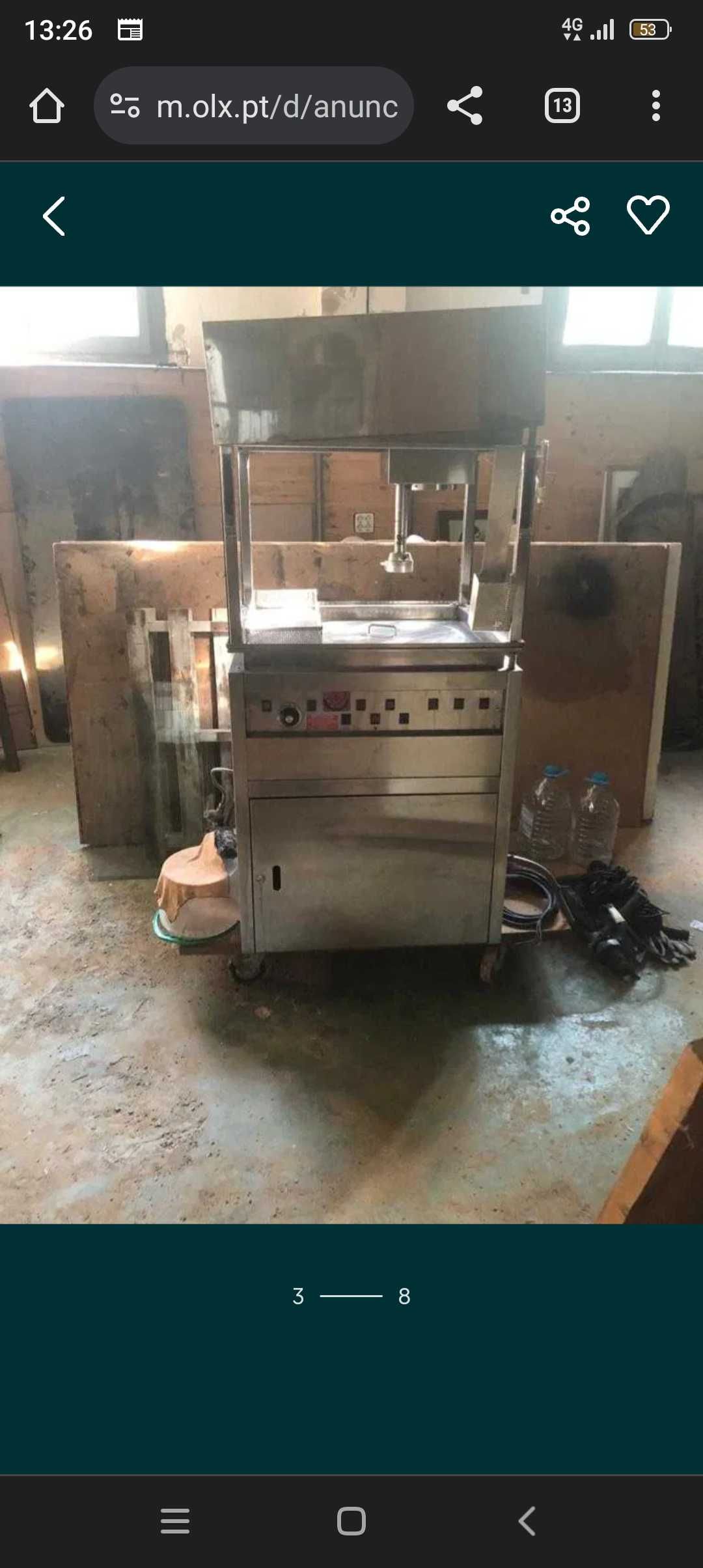 Último preço Maquina churritos automática