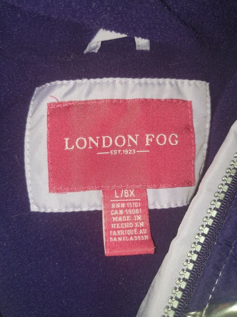 Куртка и шарф 6-7 лет LONDON FOG Girls' Heavyweight Expedition Jacket