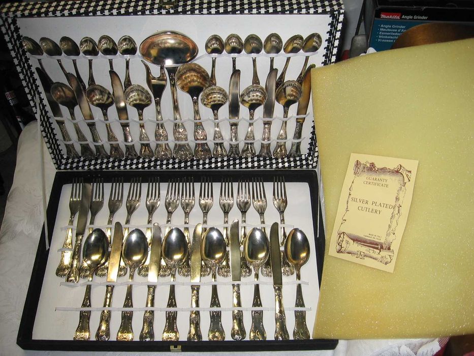 Silver Plated Cutlery Komplet sztućców posrebrzanych