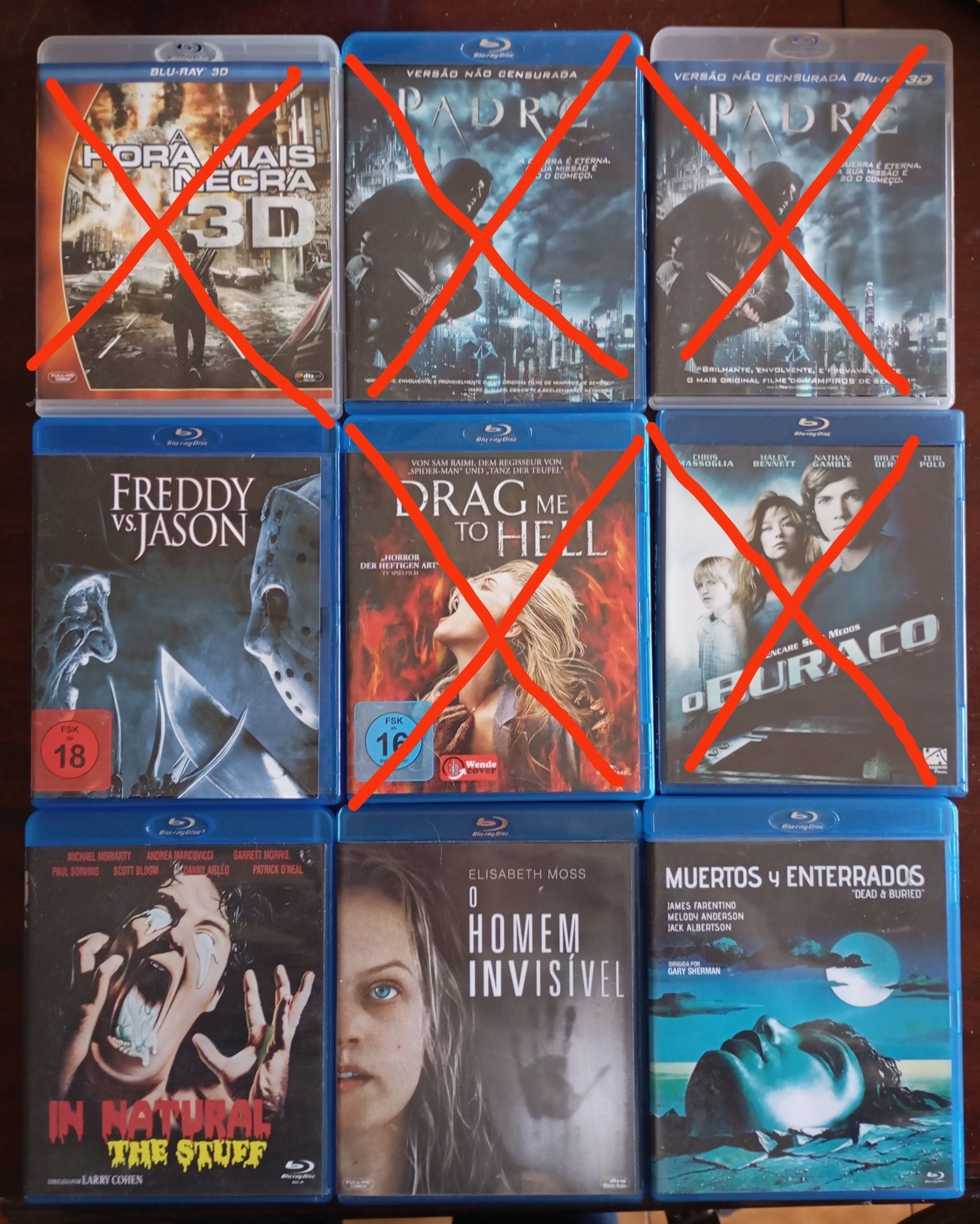 Vários Blu Ray Blu-ray Bluray para venda