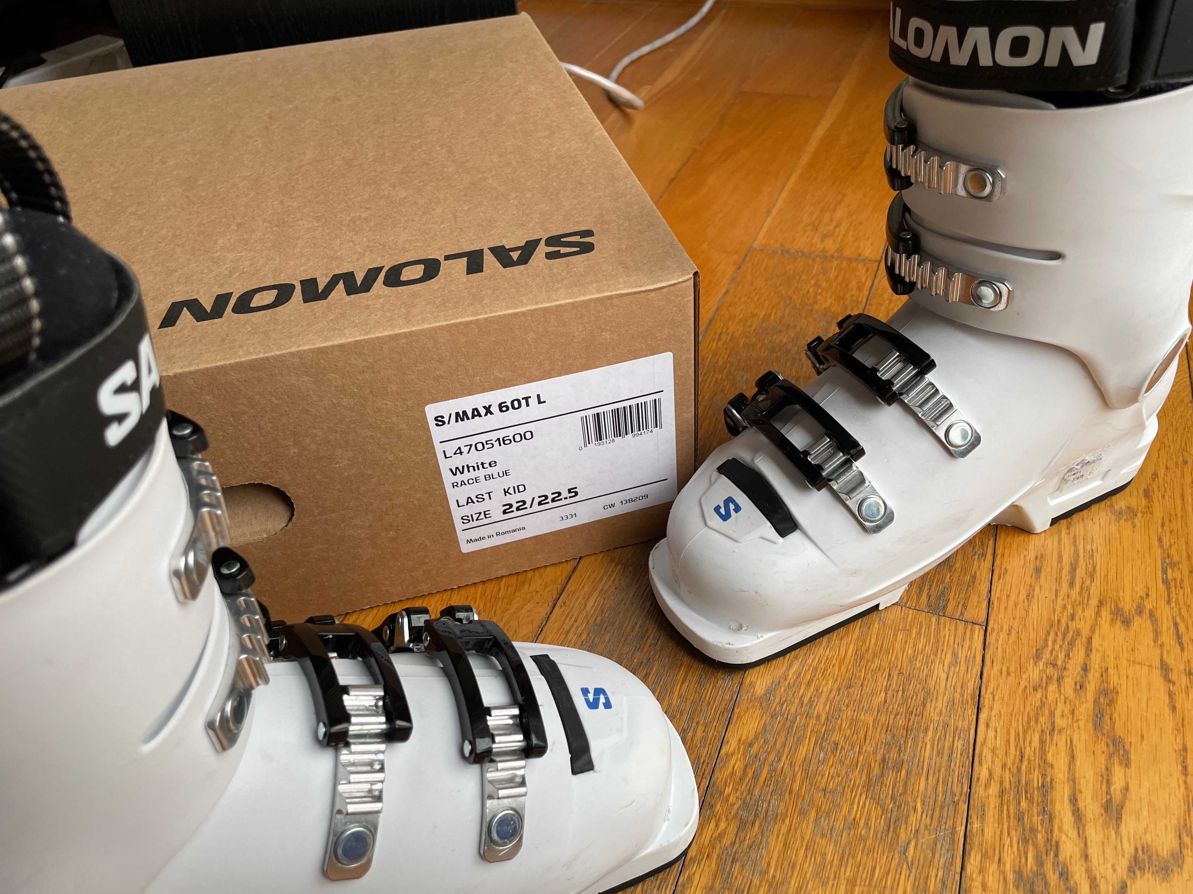 Buty narciarskie dla dzieci Salomon 2024 S/MAX 60T 22/22,5