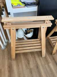 Cavalete Ikea de madeira