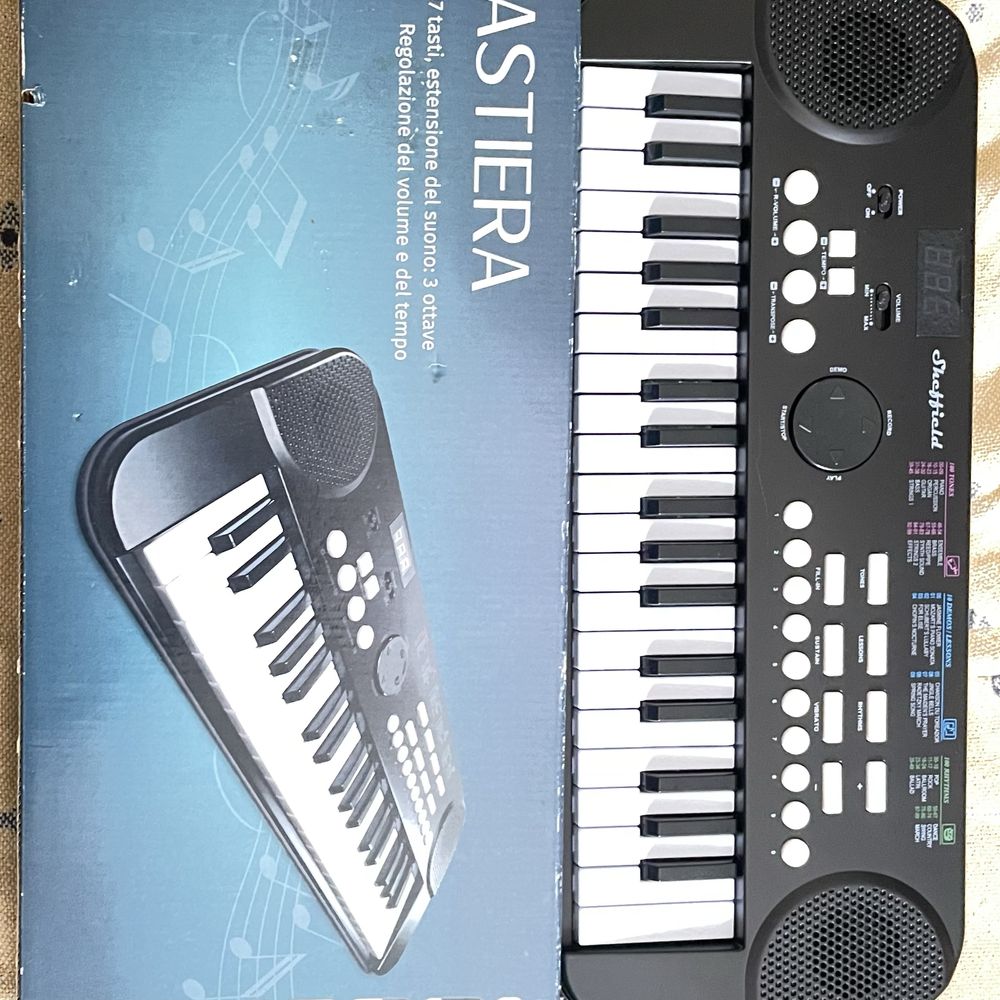 Vendendo teclado