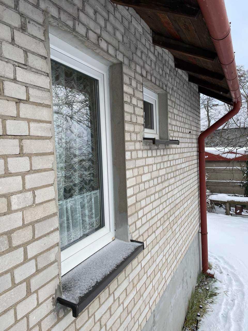 Okna białe, PVC, używane - jak nowe STROŃSKO