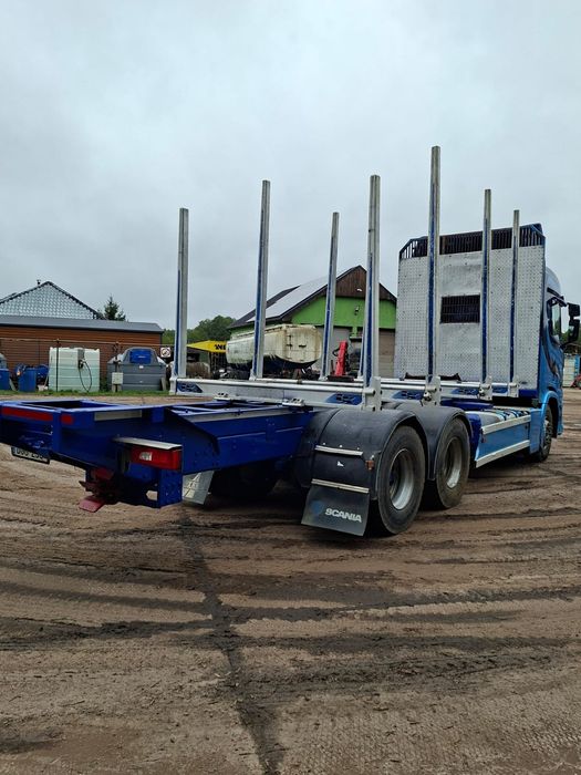 Scania R500 6x4 2018r do drewna drzewa lasu dźwig epsilon loglift