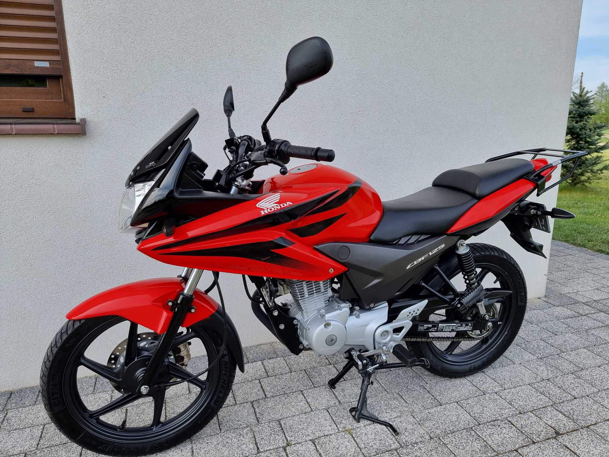 Honda CBF 125 wtrysk 2009 kat. A1 lub B Super Stan z Niemiec