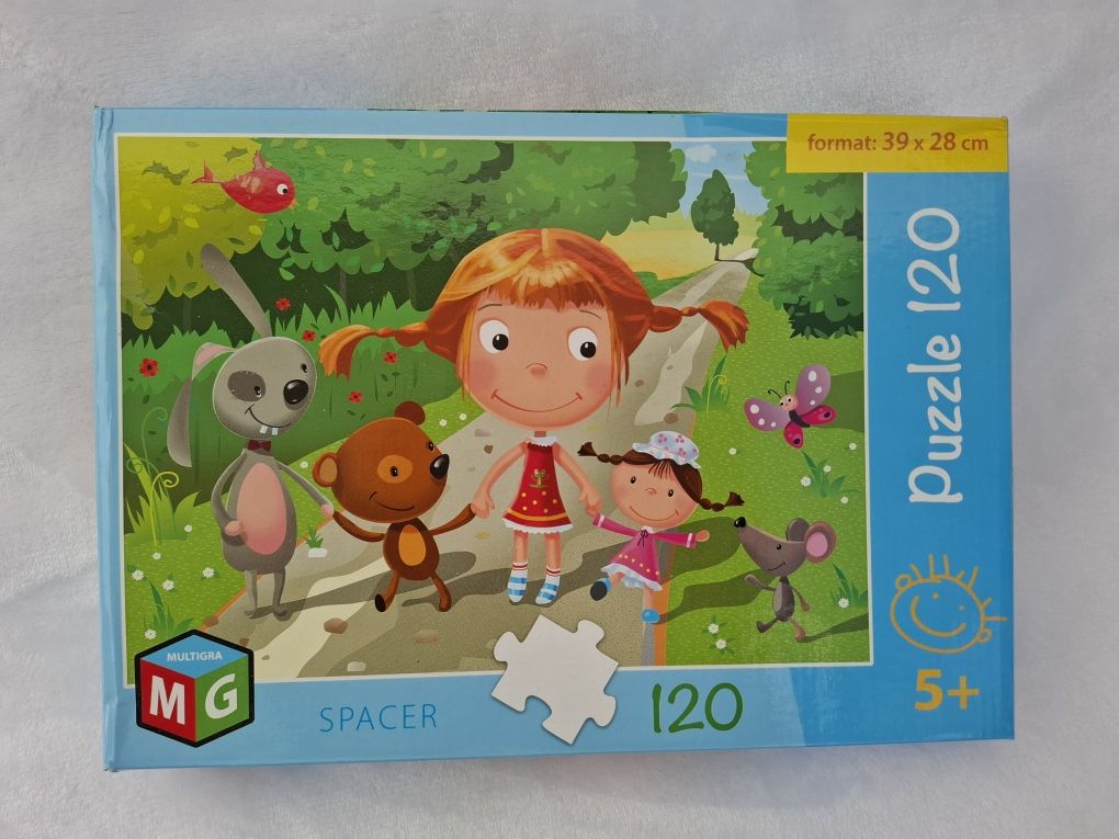 Puzzle Spacer firmy Multigra 120 elementów idealne