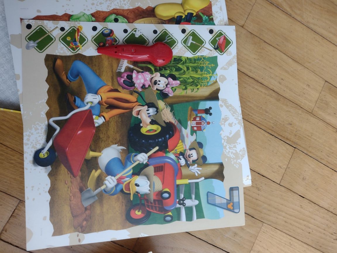 Gra edukacyjna ,,Myszka Miki" z Magic Penem/ długopisem  UNISEX