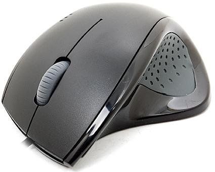 Мышь мышка для компьютора Golden Field M02G-GR-PS/2 Black/Grey