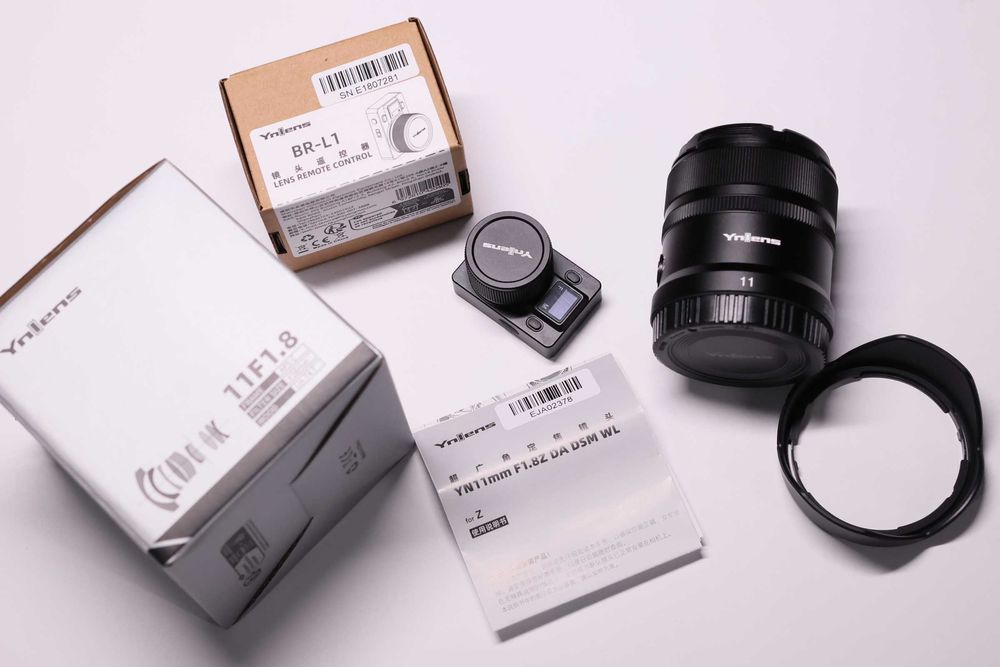 Объектив Yongnuo 11mm f1.8 для Nikon Z mount