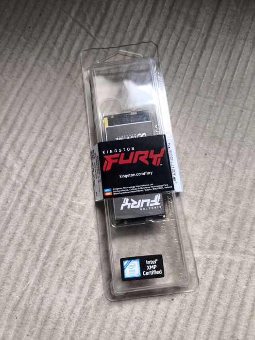 Оперативка SO-DIMM DDR5 16GB/4800 Kingston Fury Impact (KF548S38IB-16)