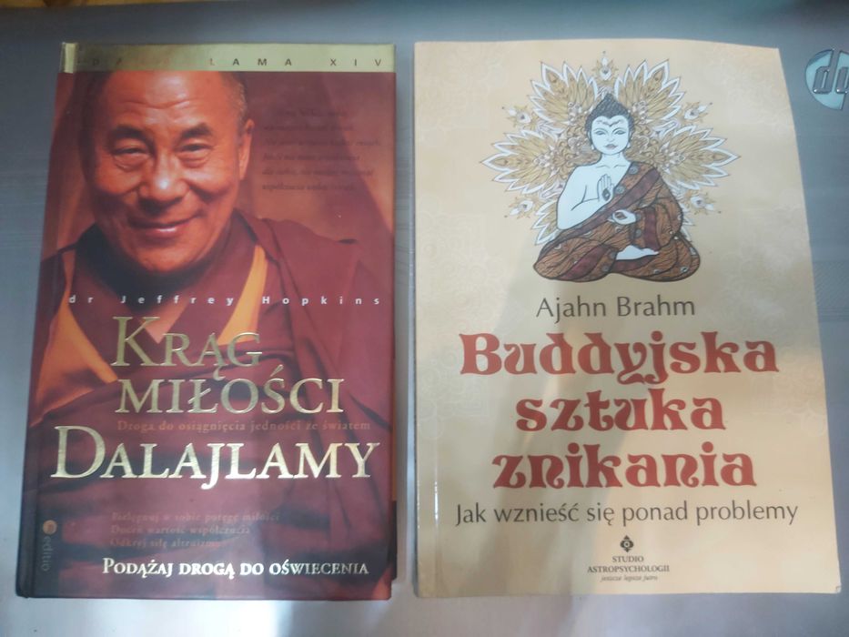 Książki Krąg Miłości Dalajlamy + Buddyjska Sztuka Znikania