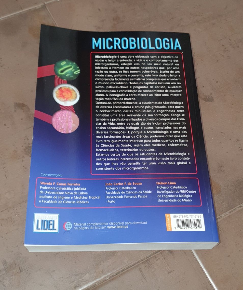 Microbiologia - Wanda F.Canas Ferreira/João Carlos F.de Sousa/