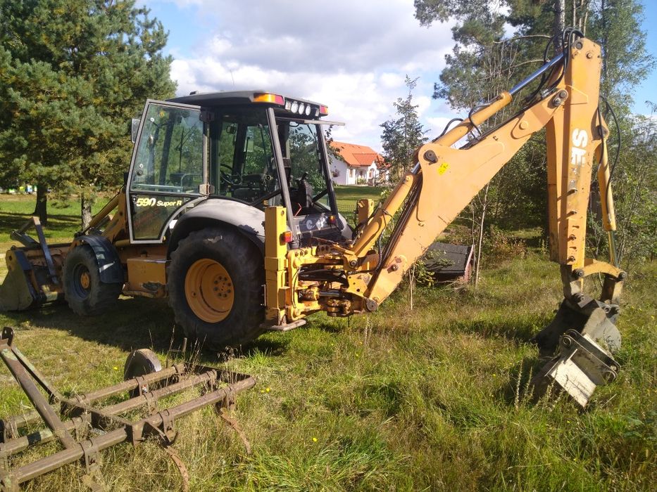 Koparko Ładowarka CASE 590
