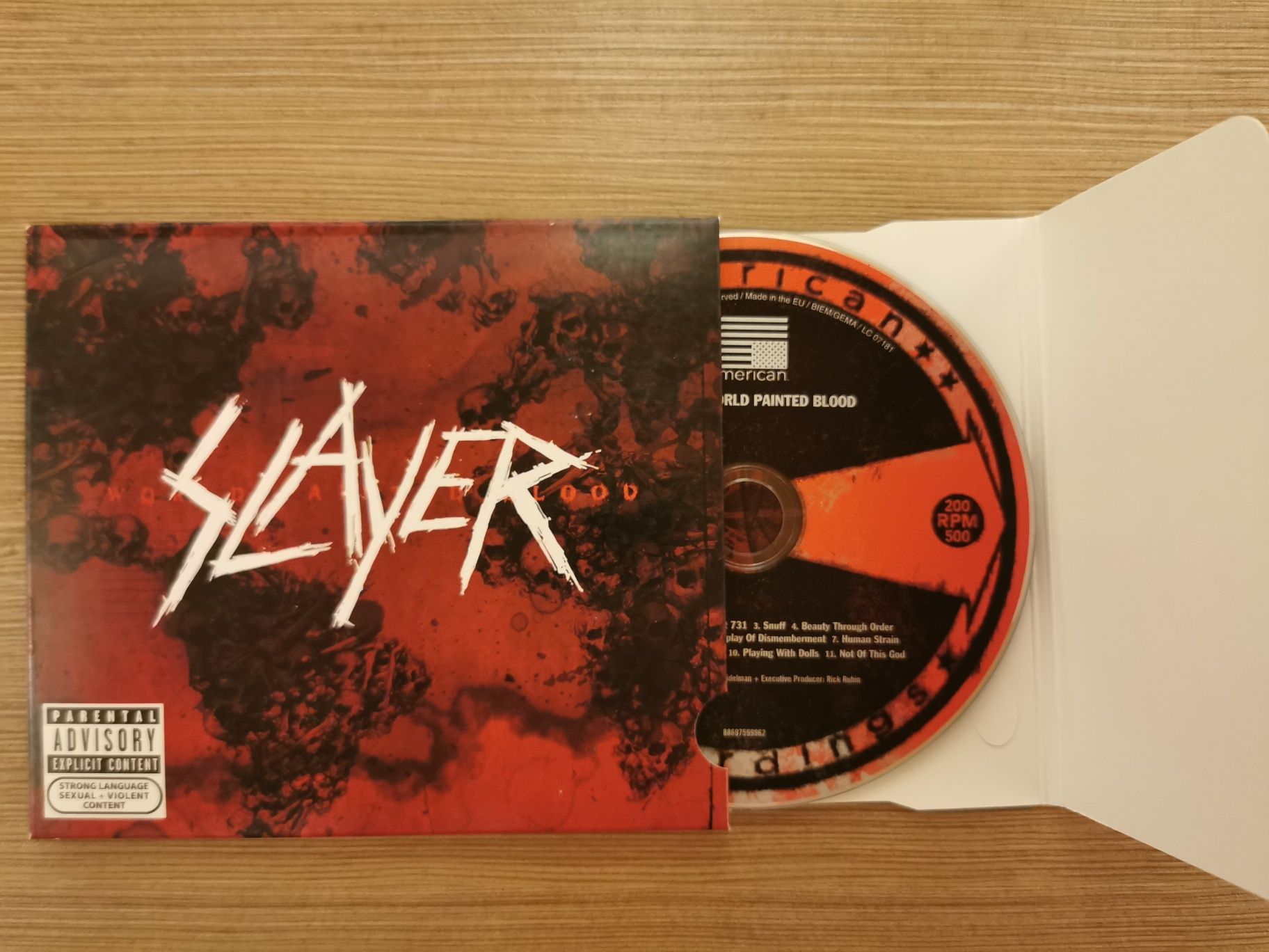Płyta cd Slayer  .