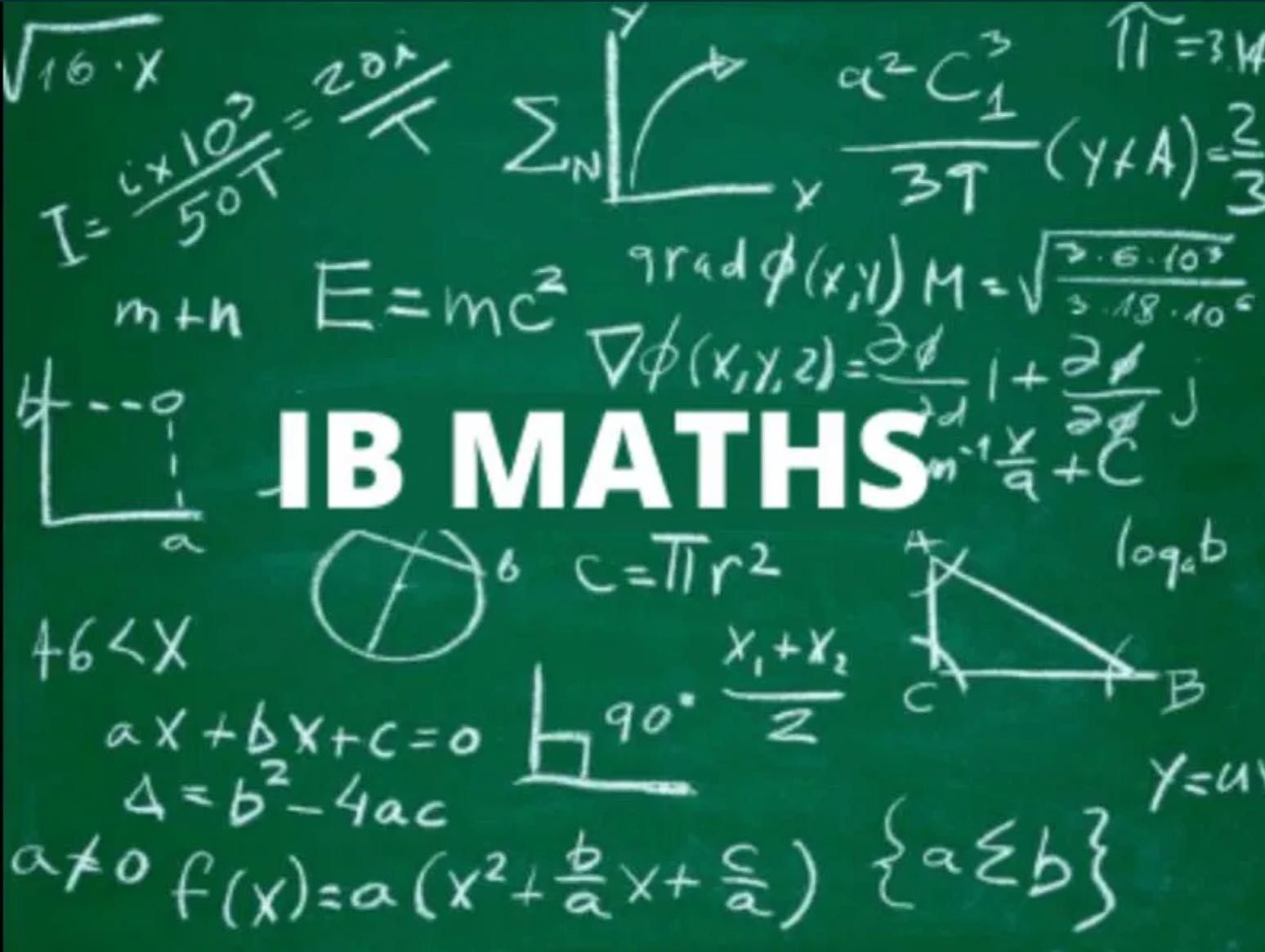 Korepetycje IB Mathematics AA/AI poziom SL/HL