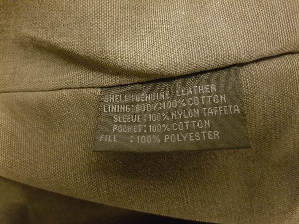 Kurtka skórzana GUESS,zimowa XL