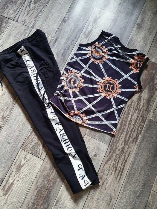 Komplet dresowy na letnie dni z Nowej kolekcji tureckiej firmy T.A.T.U