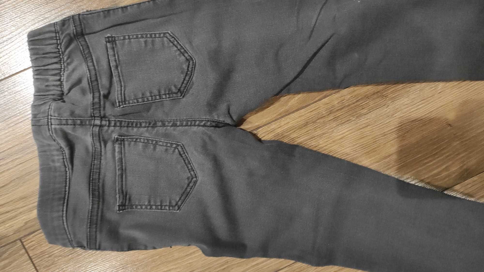 Jeggings spodnie dziewczęce H&M 110