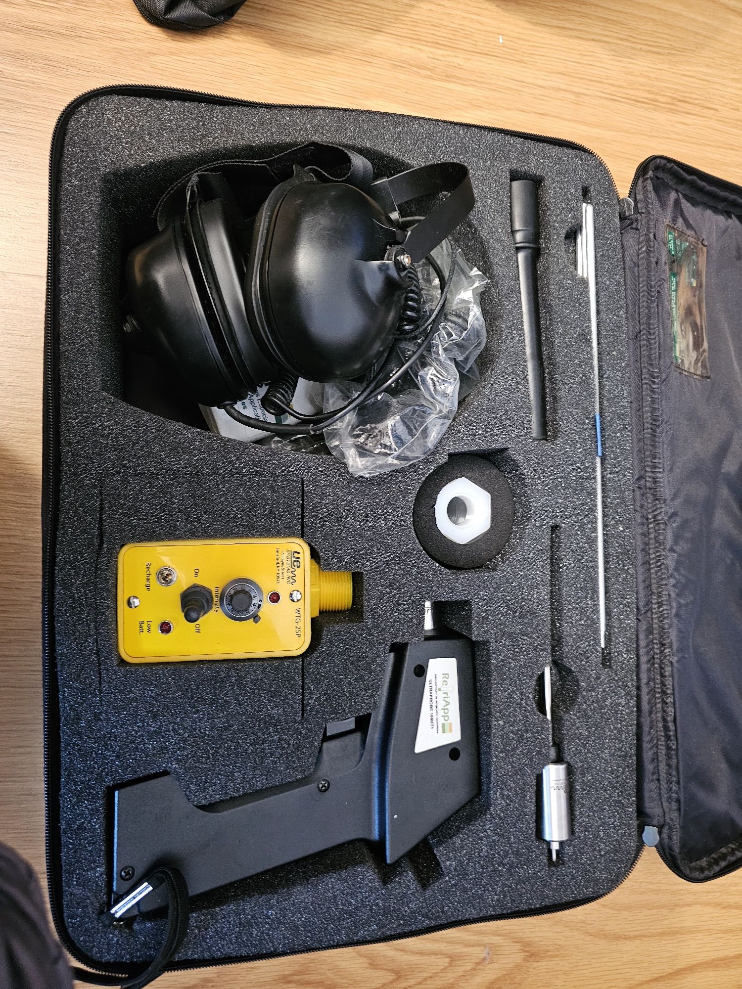Detector fugas ultra sons