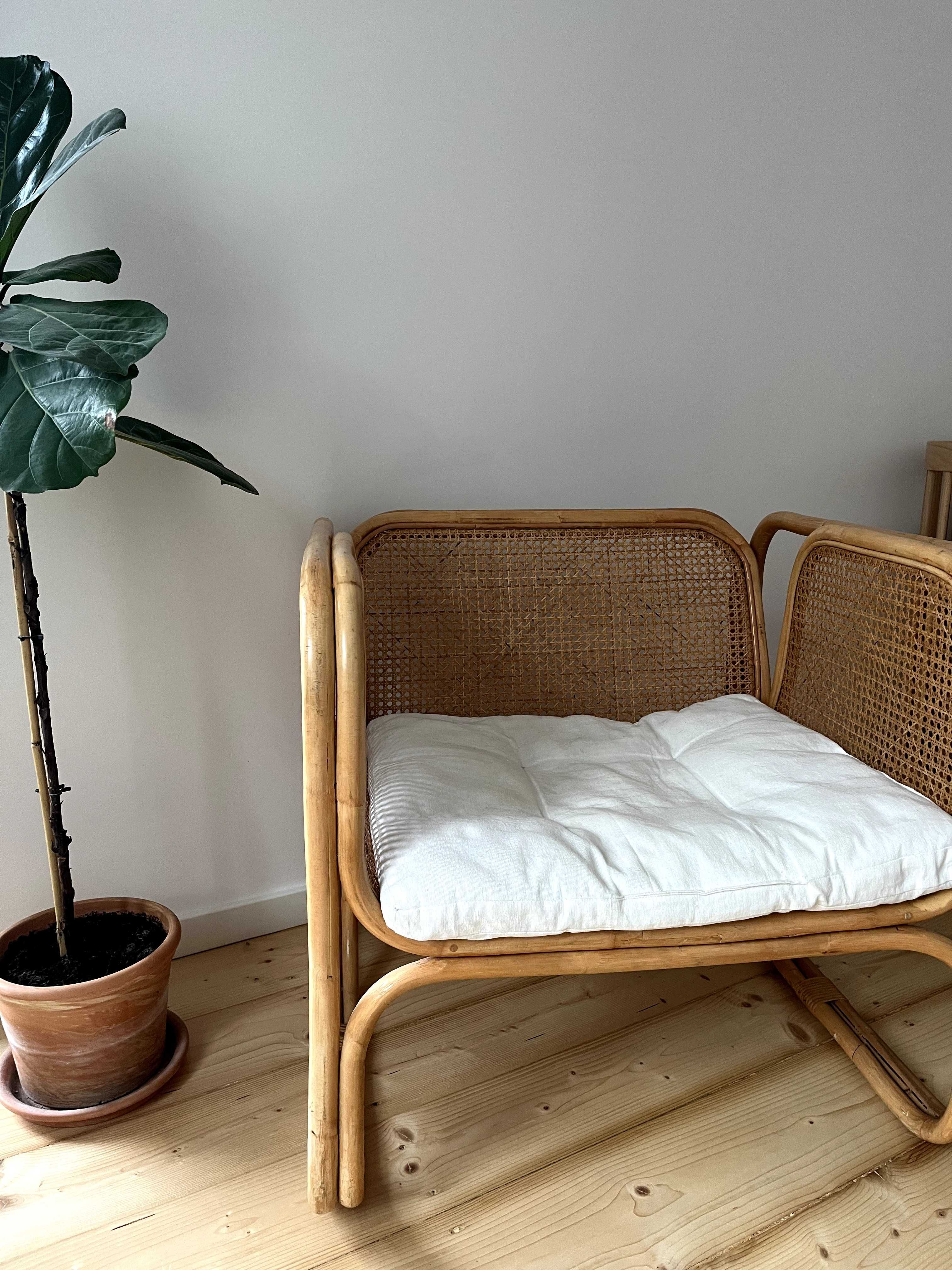 Fotel ratanowy Franco Rattan Laurent – Yestersen IKEA sklum kave boho