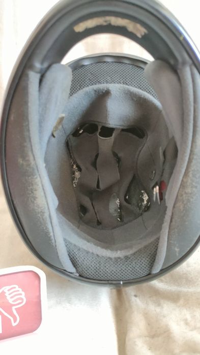 Reparação interior de capacetes