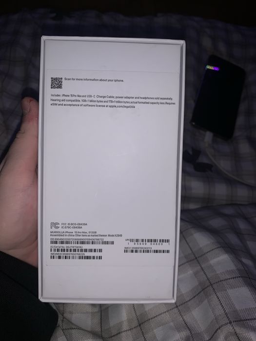 iPhone 15 pro max 512gb