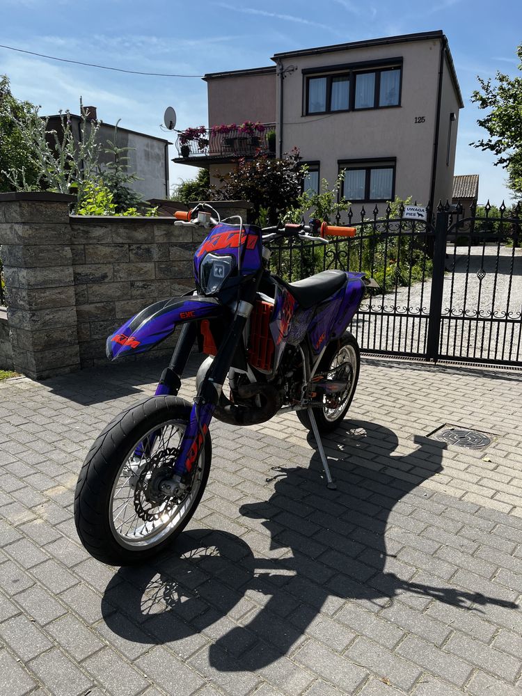 KTM EXC 250 Zarejestrowany A2 Supermoto