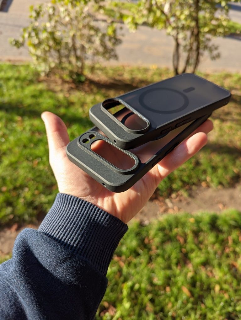 Google Pixel 9 Pro XL BQ MagSafe Matte Матовий чохол Протиударний чехо