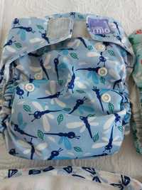 Conjunto de 6 Fraldas reutilizáveis Bambino Mio, all-in-one