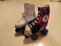Patins de criança e proteções