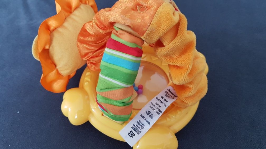 Zabawka tygrysek obrotowy z kuleczkami Fisher Price 0m+