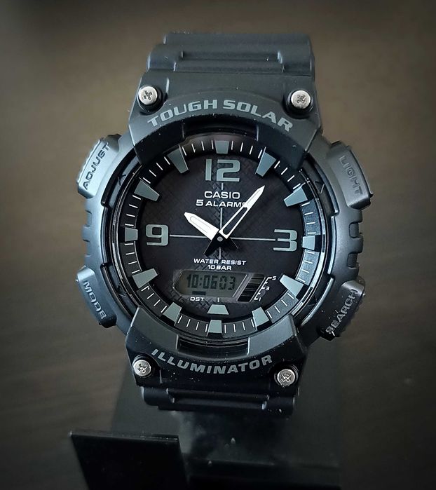 CASIO AQ-S810W Tough Solar Часы на солнечной батарее