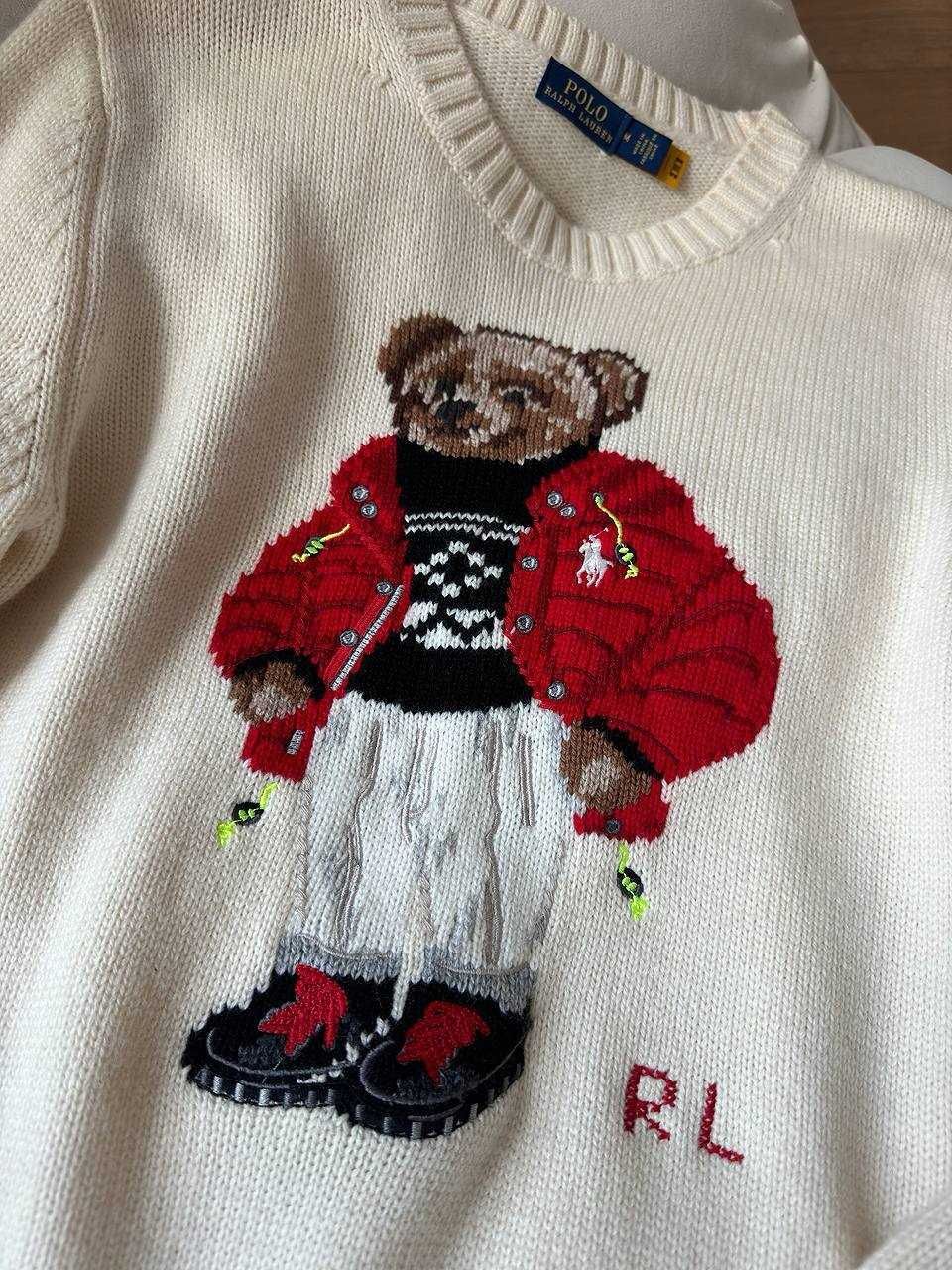 Hit Sweterki Ralph Lauren Misie Bear! Różne kolory i  modele XS S M L