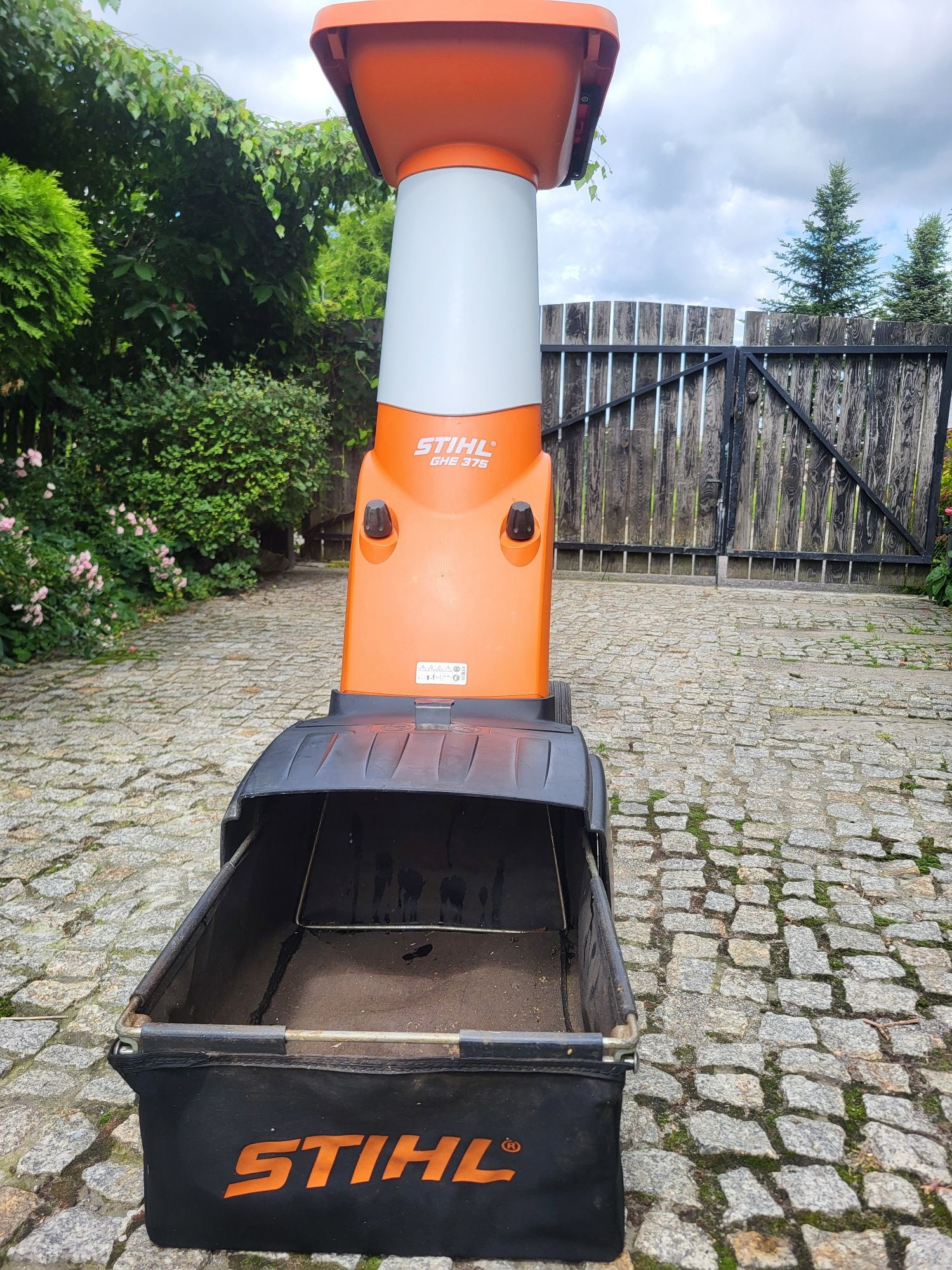 Rozdrabniacz, rębak do gałęzi Stihl GHE 375, 400V