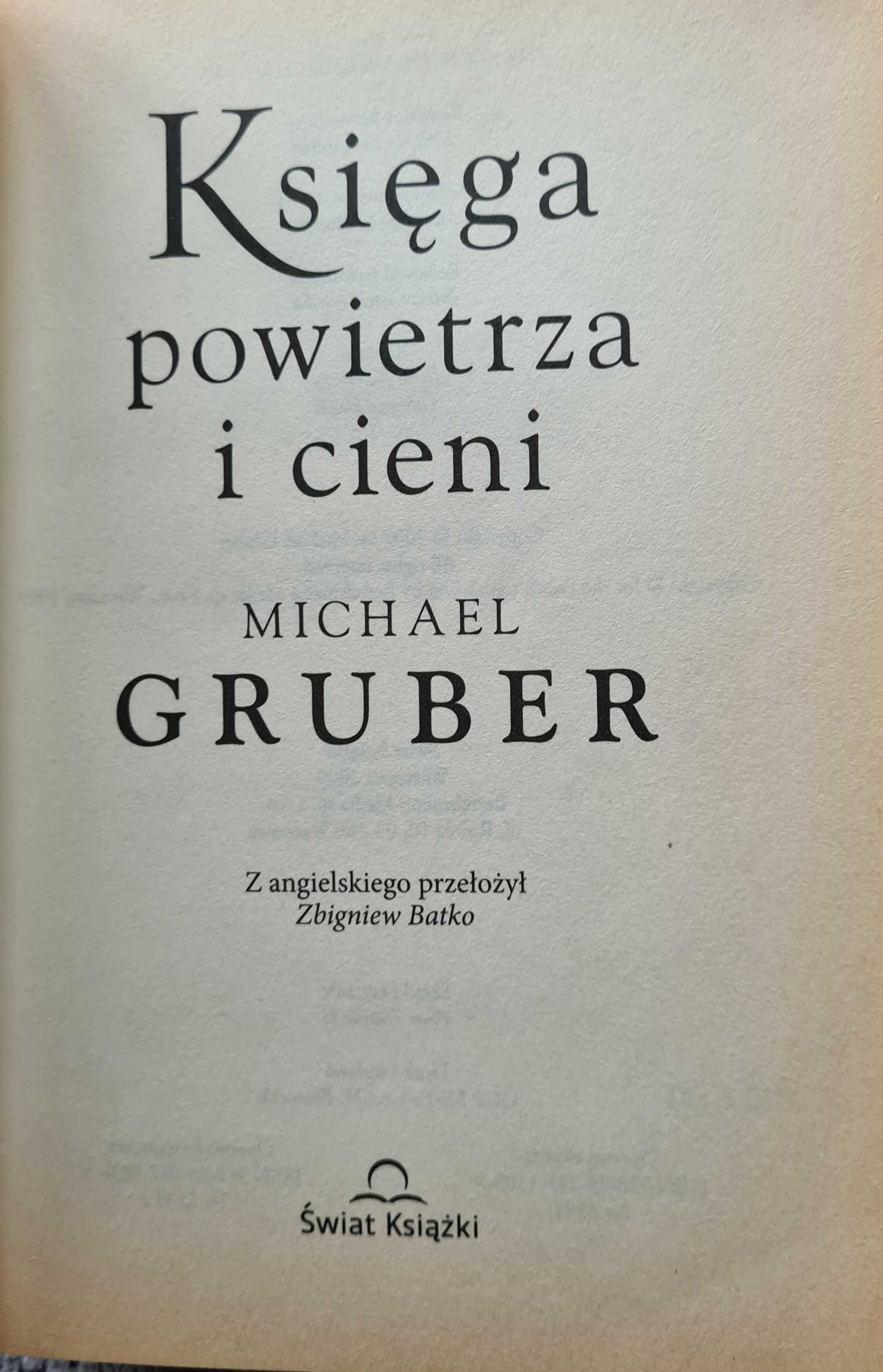 Książka: "Księga Powietrza i Cieni" Michael Gruber