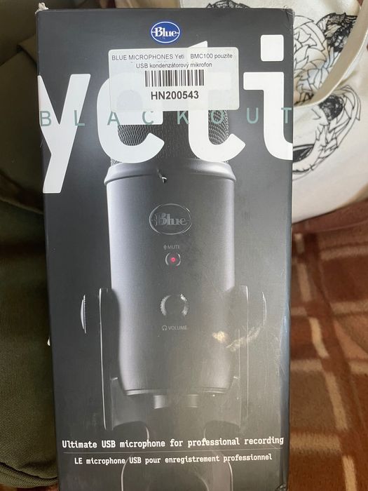 Мікрофон Blue Yeti blackout hn200543