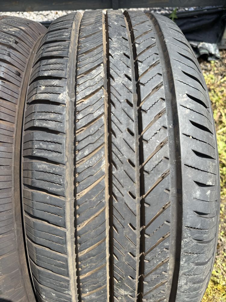Para opon YOKOHAMA YK-GTX 225/55/17 R17 22r WIELOSEZONOWE jak Nowe 8mm