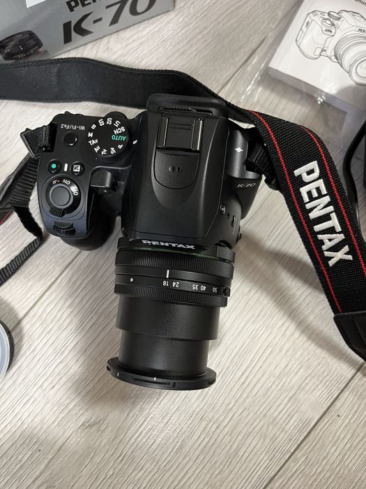 Професійний фотоапарат Pentax k 70 (black) 18-50 re kit
