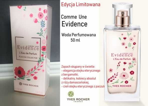 Edycja limitowana comme une evidence woda perfumowana YVES ROCHER