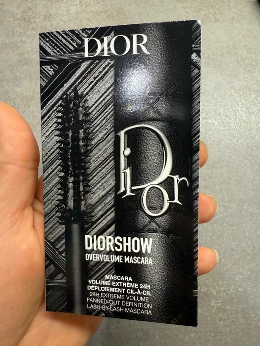 Туш для вій Діор Dior show об'єм Диор Overvolume