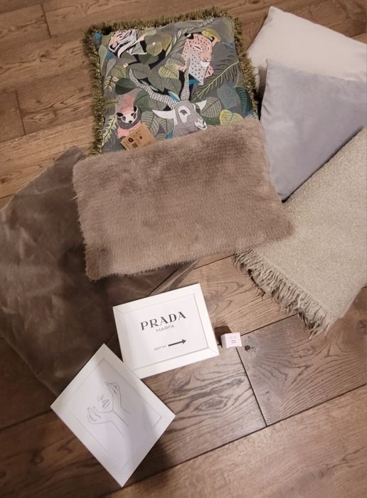 Poduszka poszewka dekoracje koc hm Kare design jysk