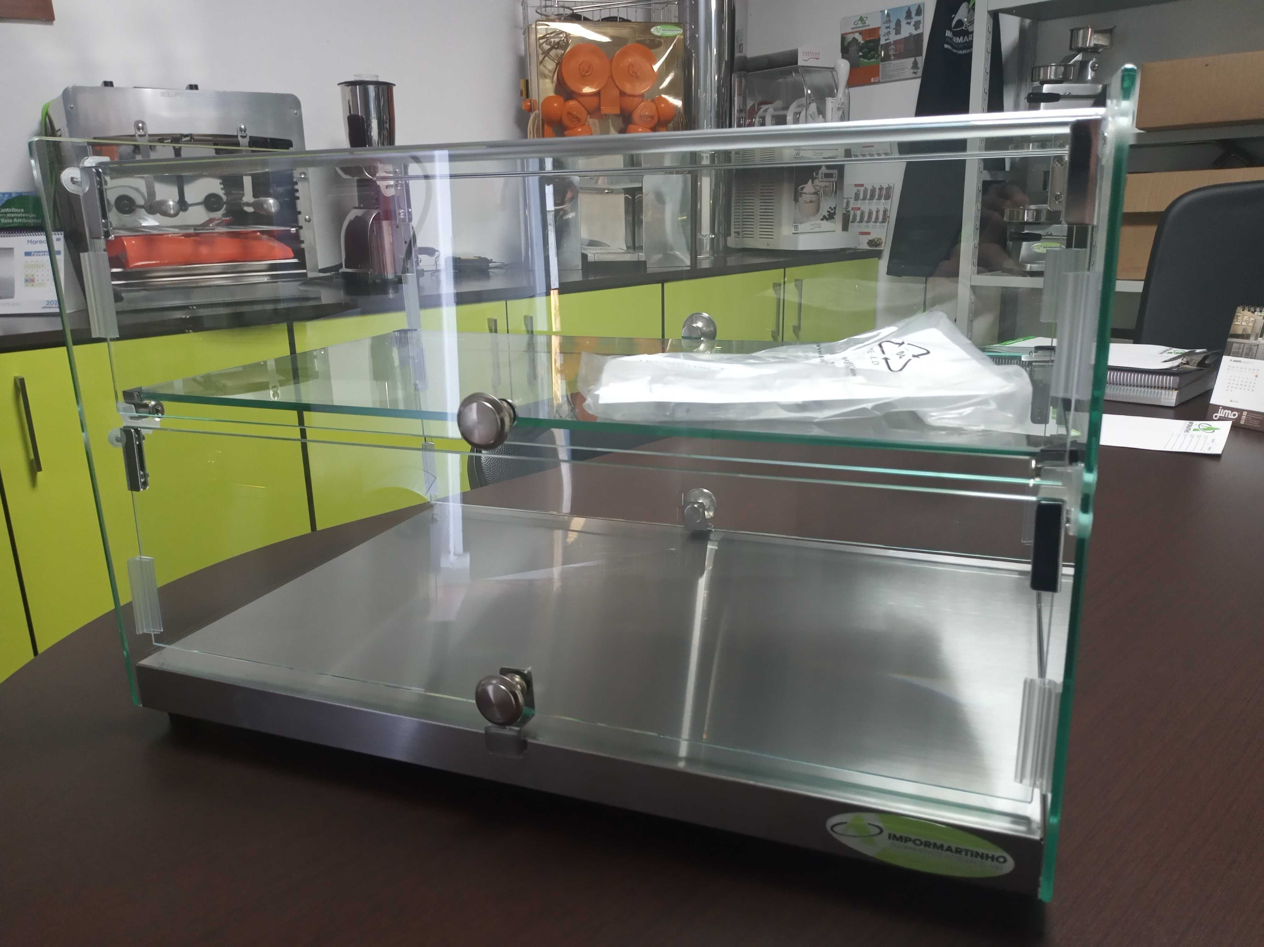 Vitrine expositora neutra Recta