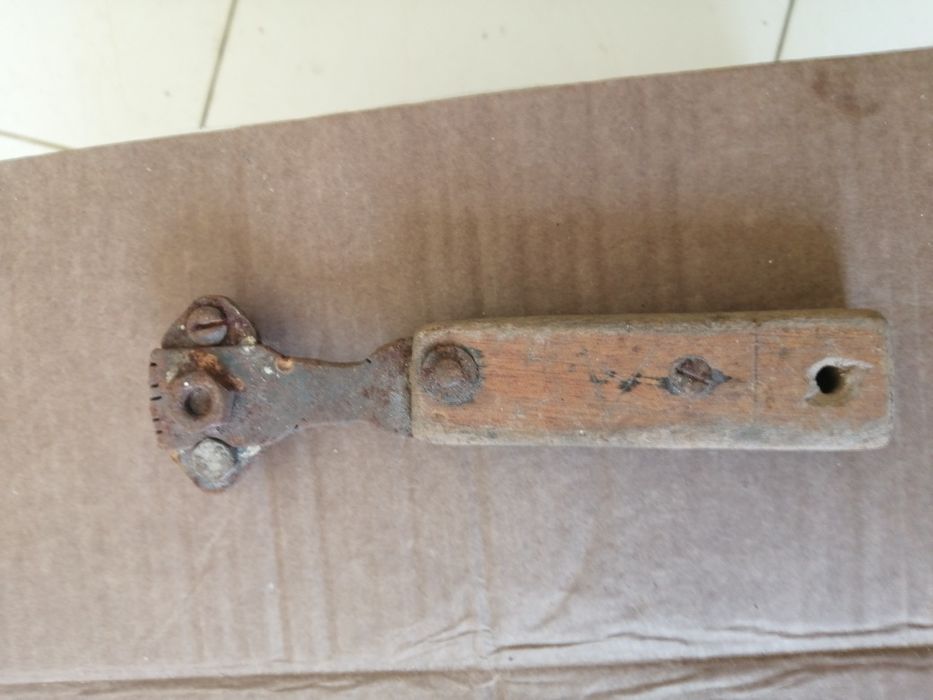 Forma para sapateiro, chave de berbequim pequeno, chave roscas,