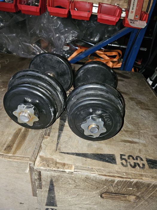 Hantle regulowane 2x 15 kg